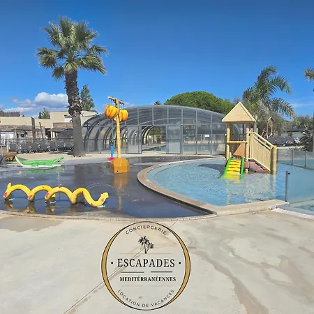 La Dolce Méditerranéenne Mobil à 200m De La 5 Etoiles Parc Aquatique Camping