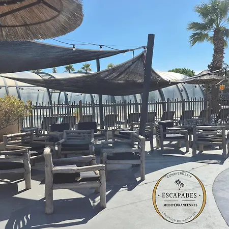 Kemping La Dolce Mediterraneenne Mobil A 200m De La Parc Aquatique 5 Etoiles Les Dunes