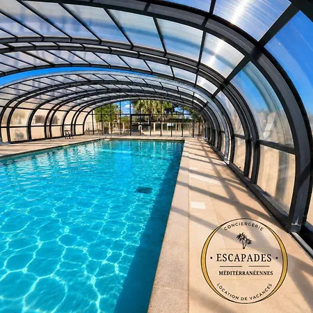 La Dolce Mediterraneenne Mobil A 200m De La Parc Aquatique 5 Etoiles Les Dunes * Torreilles