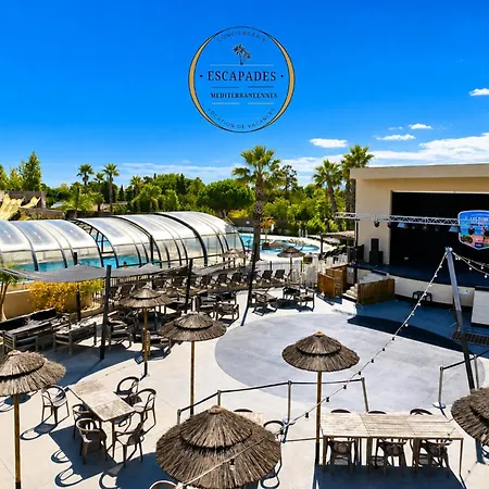 La Dolce Mediterraneenne Mobil A 200m De La Parc Aquatique 5 Etoiles Les Dunes Kemping Torreilles