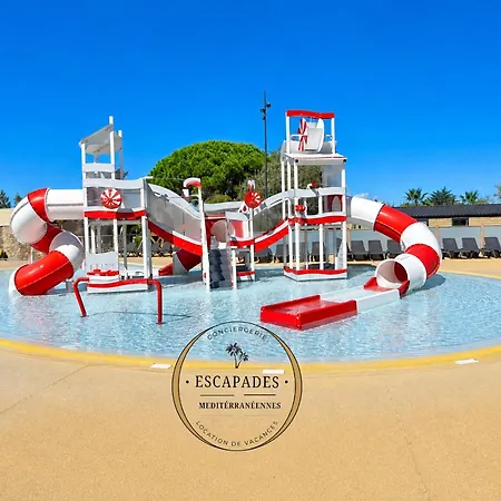 La Dolce Méditerranéenne Mobil à 200m De La 5 Etoiles Parc Aquatique Torreilles