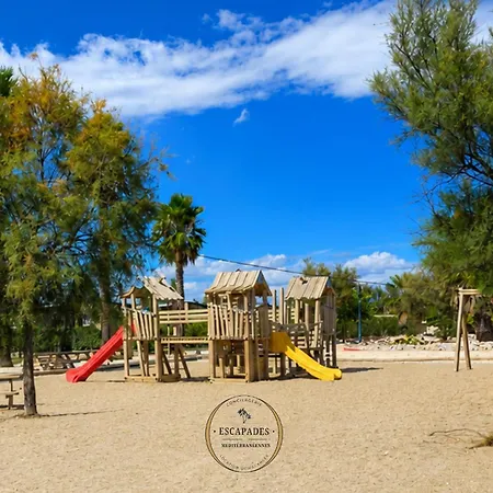 La Dolce Mediterraneenne Mobil A 200m De La Parc Aquatique 5 Etoiles Les Dunes Torreilles
