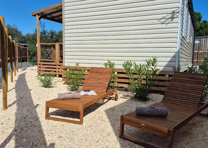 Κάμπινγκ La Dolce Mediterraneenne Mobil A 200m De La Parc Aquatique 5 Etoiles Les Dunes Torreilles