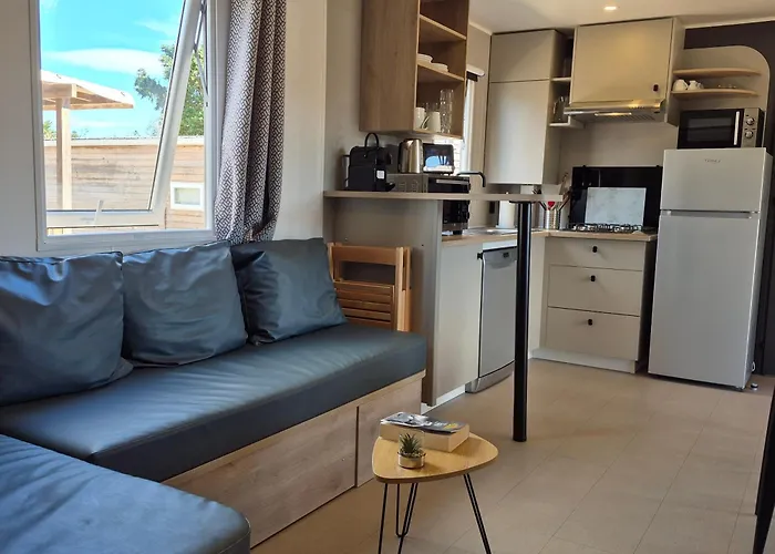 Κάμπινγκ La Dolce Mediterraneenne Mobil A 200m De La Parc Aquatique 5 Etoiles Les Dunes